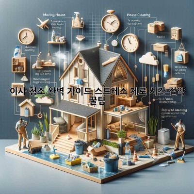 이사 청소 완벽 가이드: 스트레스 제로, 시간 절약 꿀팁!