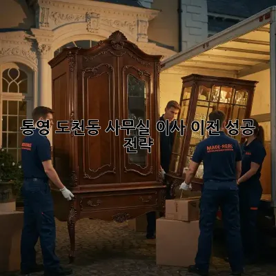 통영 도천동 사무실 이사, 이전 성공 전략!
